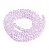 Electroplate Glass Beads Strands EGLA-A034-T10mm-A22-2