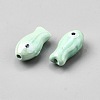 Handmade Porcelain Beads PORC-WH0023-003B-2