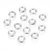 Platinum Plated Brass Round Jump Rings Jewelry Findings Accessories X-JRC5mm-NF-2