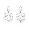 925 Sterling Silver Flower Charms STER-T009-05S-3