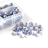 340Pcs 4 Sizes Natural Blue Spot Jasper Beads G-LS0001-17-2