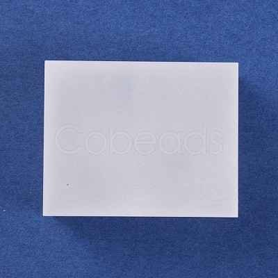 Frosted Acrylic Display Stands AJEW-WH0258-275D-1