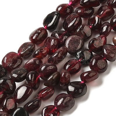 Natural Garnet Beads Strands G-L608-A06-01-1