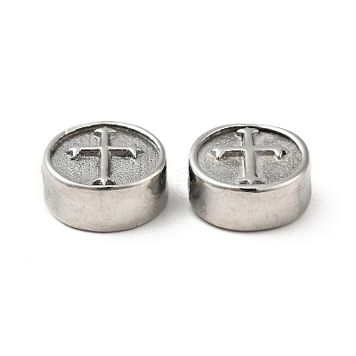 Tarnish Resistant 304 Stainless Steel Beads STAS-C055-04P-1