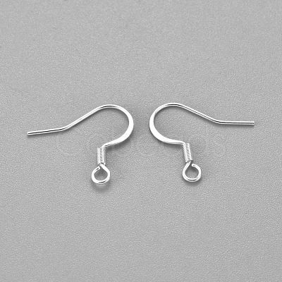 304 Stainless Steel French Earring Hooks X-STAS-H436-05S-1