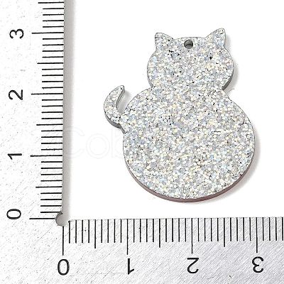 Halloween Acrylic Pendants OACR-I028-01C-1