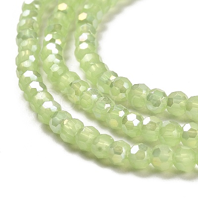 Imitation Jade Glass Beads Stands LS-EGLA-A035-J3mm-B01-1