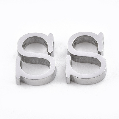 Tarnish Resistant 304 Stainless Steel Pendants STAS-T041-10-S-1