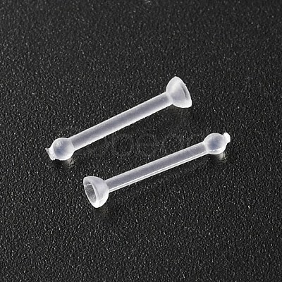 Acrylic Nose Bone Ring AJEW-YW0001-06E-1