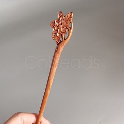 Wooden Hair Sticks OHAR-PW0003-083Q-1