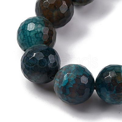 Natural Dragon Veins Agate(Dyed & Heated) Beads Strands G-K390-A01-01-1