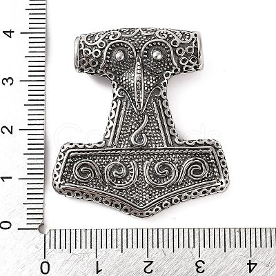 316 Surgical Stainless Steel Pendants STAS-Z073-02AS-01-1