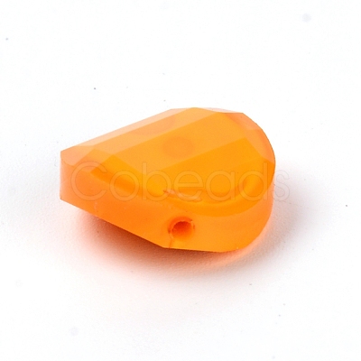 Imitation Jade Glass Beads GLAA-WH0029-03J-1