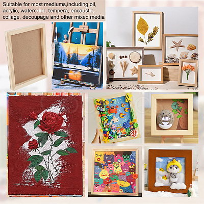 Rectangle Wood Painting Panels AJEW-WH0348-281C-1