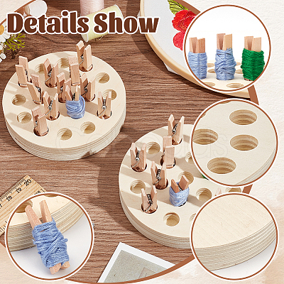 1Pc Wood Sewing Tool DIY-NB0012-72-1