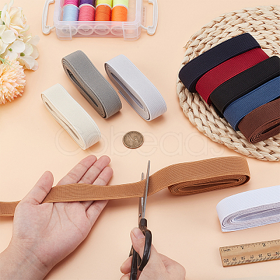 10 Rolls 10 Colors Polyester Elastic Cord OCOR-PH0004-63B-1