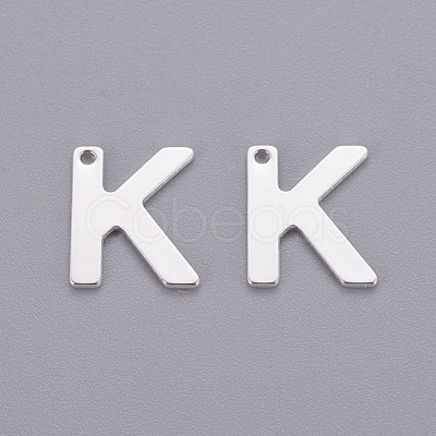 201 Stainless Steel Charms STAS-L232-007K-1