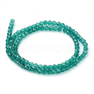 Glass Beads Strands EGLA-J042-6mm-13-1
