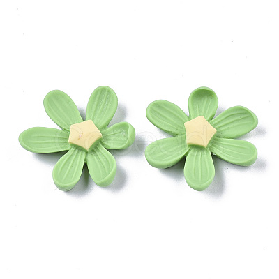 Opaque Resin Cabochons CRES-T022-16B-1