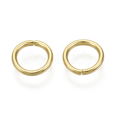 304 Stainless Steel Open Jump Rings STAS-R060-7x1-1