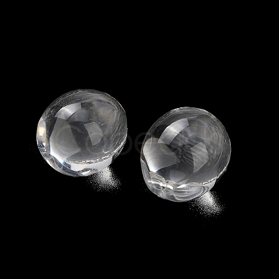 Imitation Crystal Transparent Acrylic Beads TACR-K005-01A-1