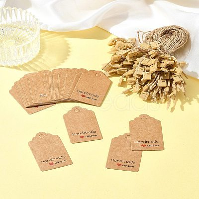 100Pcs Paper Gift Tags CDIS-FS0001-18-1