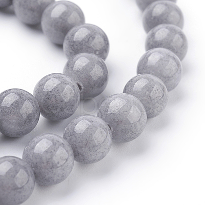 Natural Mashan Jade Beads Strands DJAD-8D-29-1