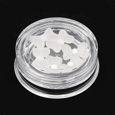 Frosted Plastic Cabochons Nail MRMJ-I001-01E-1