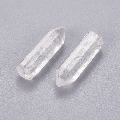 Natural Quartz Crystal Pointed Beads G-F614-08-1