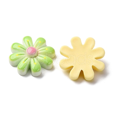 Opaque Resin Cabochons CRES-I046-10-1