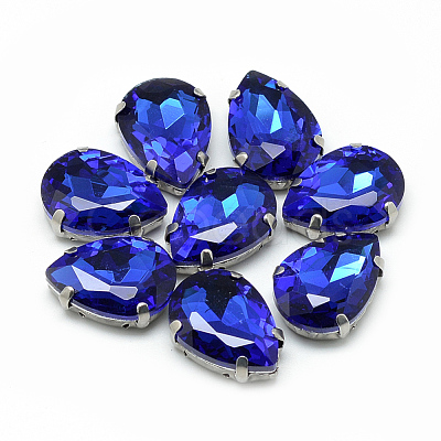 Sew on Rhinestone RGLA-T035-13x18mm-11-1