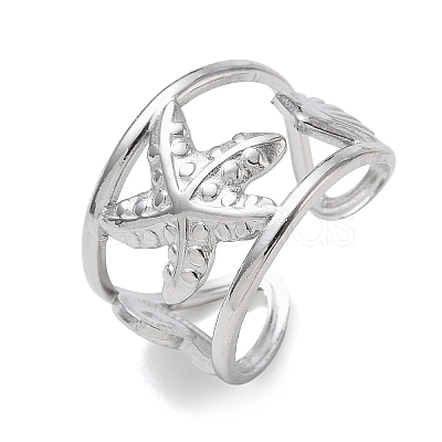 304 Stainless Steel Cuff Open Rings SA-CBAF5A1-05P-1