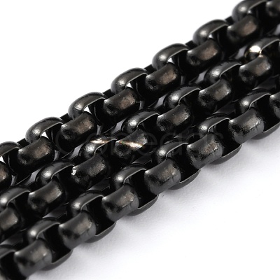 304 Stainless Steel Box Chains CHS-B001-01EB-1