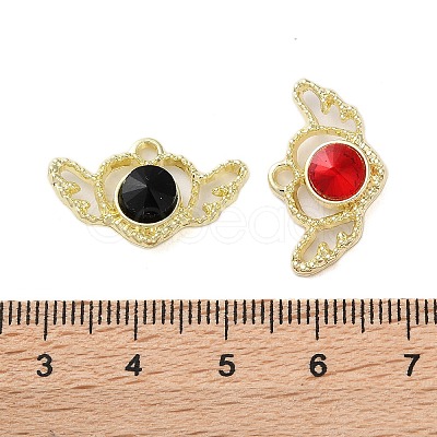 Rack Plating Alloy Pendants FIND-C062-02G-1