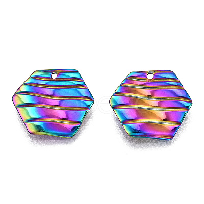 Ion Plating(IP) 304 Stainless Steel Pendants STAS-T063-204M-1