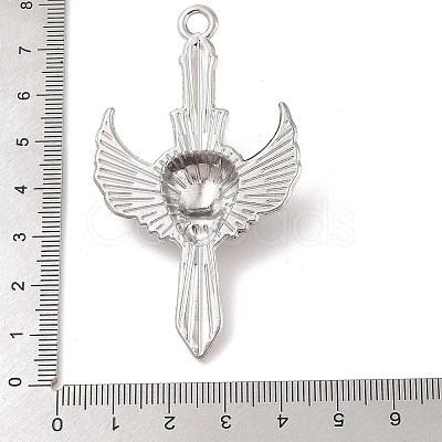 Alloy Enamel Big Pendants FIND-M021-07AS-03-1