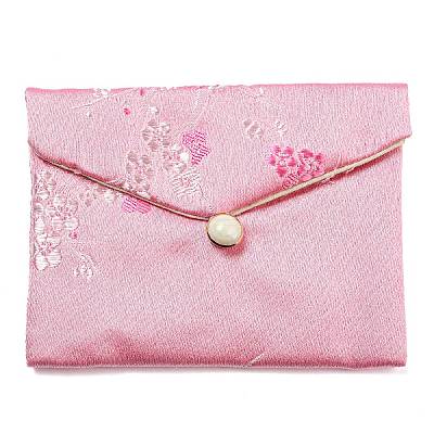 Chinese Style Floral Cloth Jewelry Storage Pouches AJEW-D065-01B-04-1
