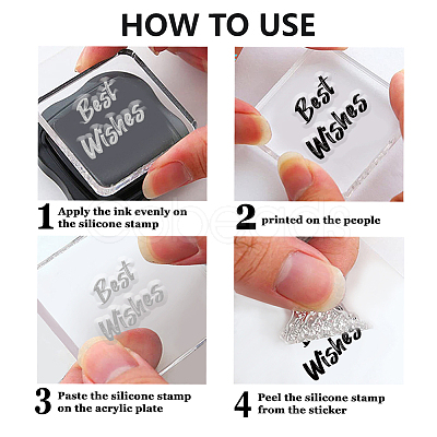 PVC Plastic Clear Stamps DIY-WH0618-0326-1