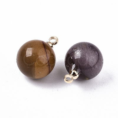 Natural Mookaite Charms X-G-N332-024G-09-1