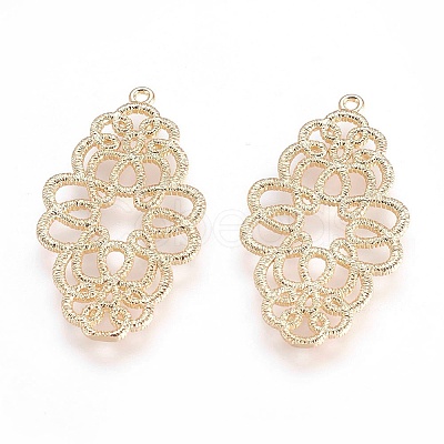 Brass Pendants LS-KK-F755-20G-NF-1