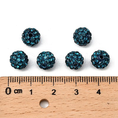 Pave Disco Ball Beads RB-H258-8MM-229-1