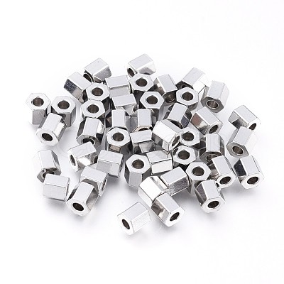 Tarnish Resistant 304 Stainless Steel Spacer Beads STAS-F241-09A-P-1