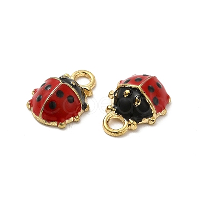 Alloy Enamel Charms X-ENAM-J650-04G-1