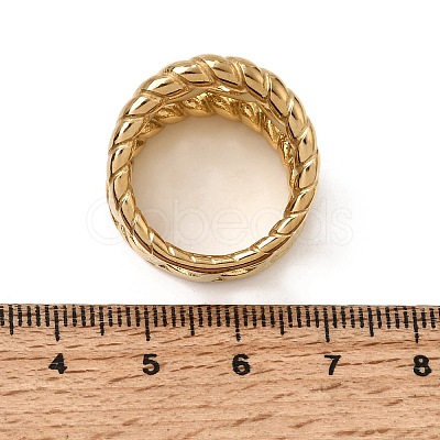 304 Stainless Steel Wide Band Finger Rings SA-CBAB122-05G-01-1