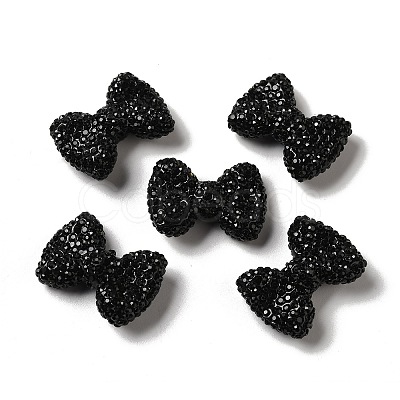 Polymer Clay Rhinestone Beads RGLA-D050-03H-1