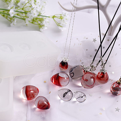 DIY Silicone Pendant Molds X-DIY-E015-28-1