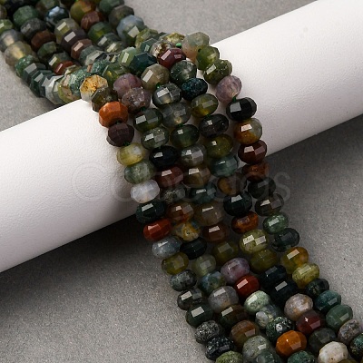 Natural Indian Agate Beads Strands G-P587-D07-01-1