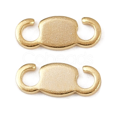 Brass Connector Charms KK-P310-14G-1