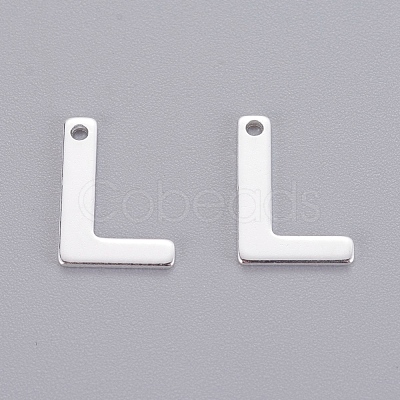 201 Stainless Steel Charms STAS-L232-007L-1