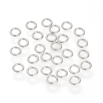 304 Stainless Steel Soldered Closed Jump Rings X-STAS-S066-16-4mm-1